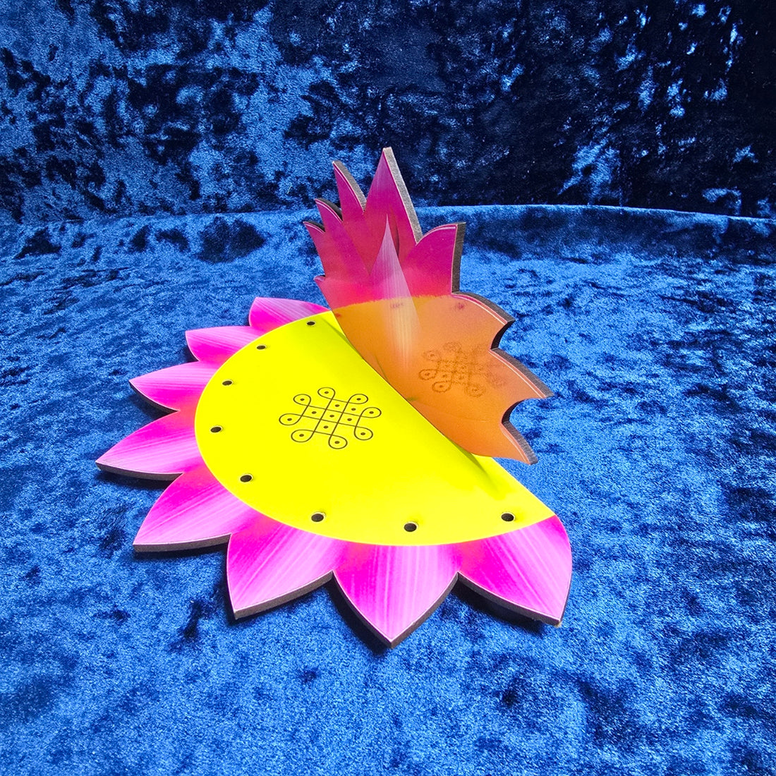 Lotus Lakshmi Pooja Aasan & Decorative Stand