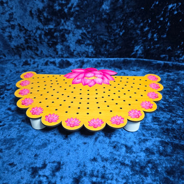 Lotus-Shaped Varalakshmi Pooja Thamboolam & Return Gift Tray