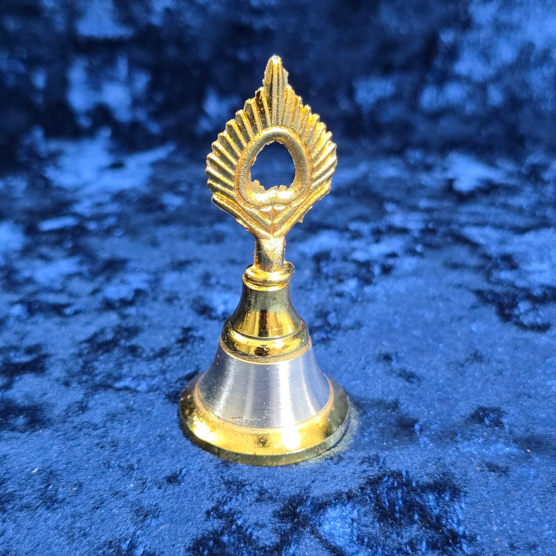 Golden Handle Decorative Temple Bell