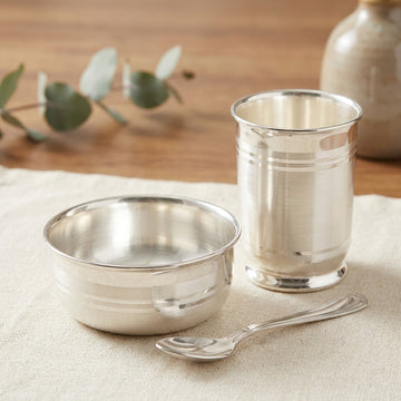 Custom Baby Bowl Silverware Set