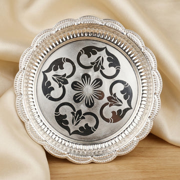 Silver Pooja Plate