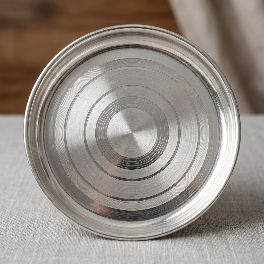 Silver Pooja Plate