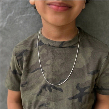 925 Sterling Silver Snake Chain for Women & Kids-994-5-7