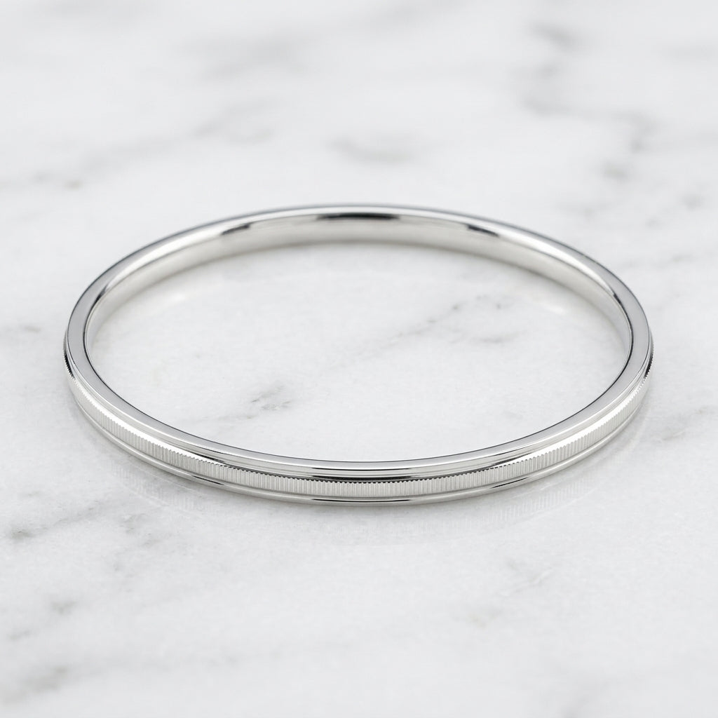 Baby Silver Kada Bracelet | Adjustable Real Silver Hand Kada-1040-6-0