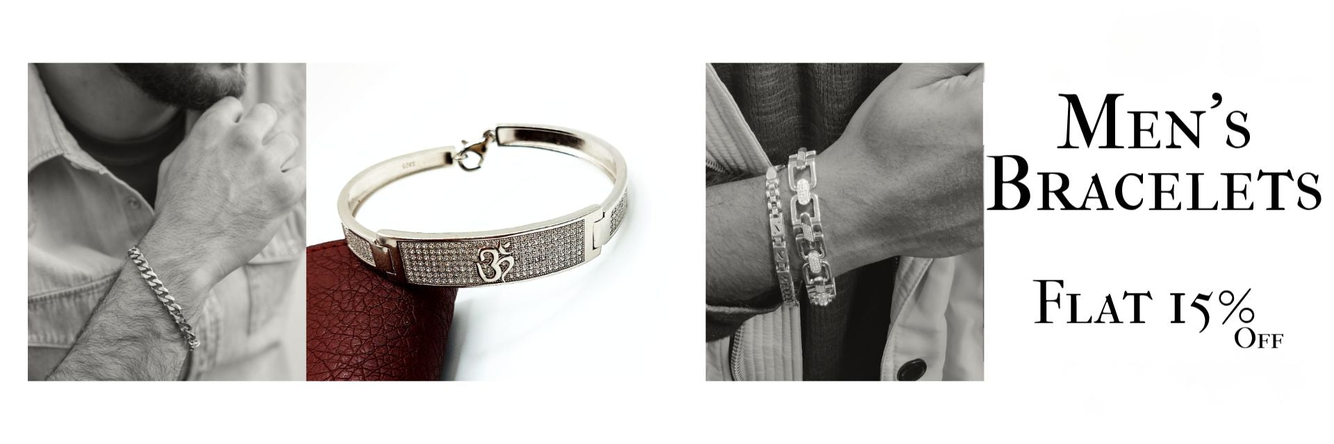 Mens Bracelets Desktop Banner