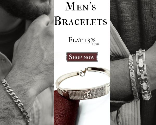 Mens Bracelets Mobile Banner With Shop Now