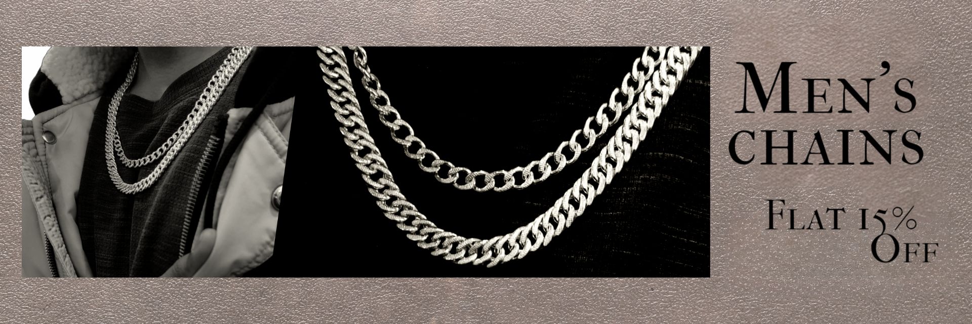 Mens Chains Desktop Banner