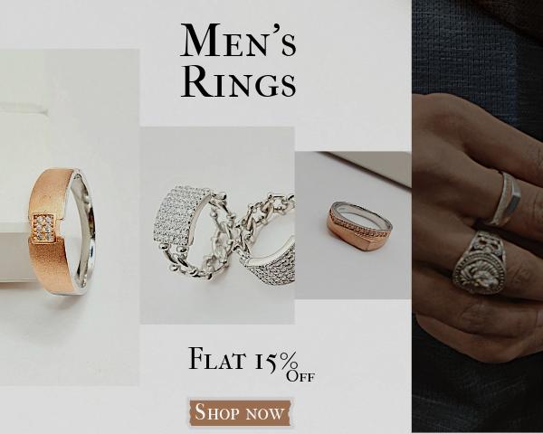 Mens Rings Mobile Banner With Shop Now