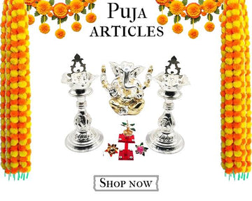 Puja Articles Mobile Banner With Shop Now