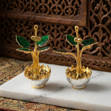 Small Silver Thulasi Plant for Puja 1 pc-41000