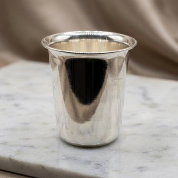 Elegant Real Silver Tumbler for Baby, Puja Rituals -31500