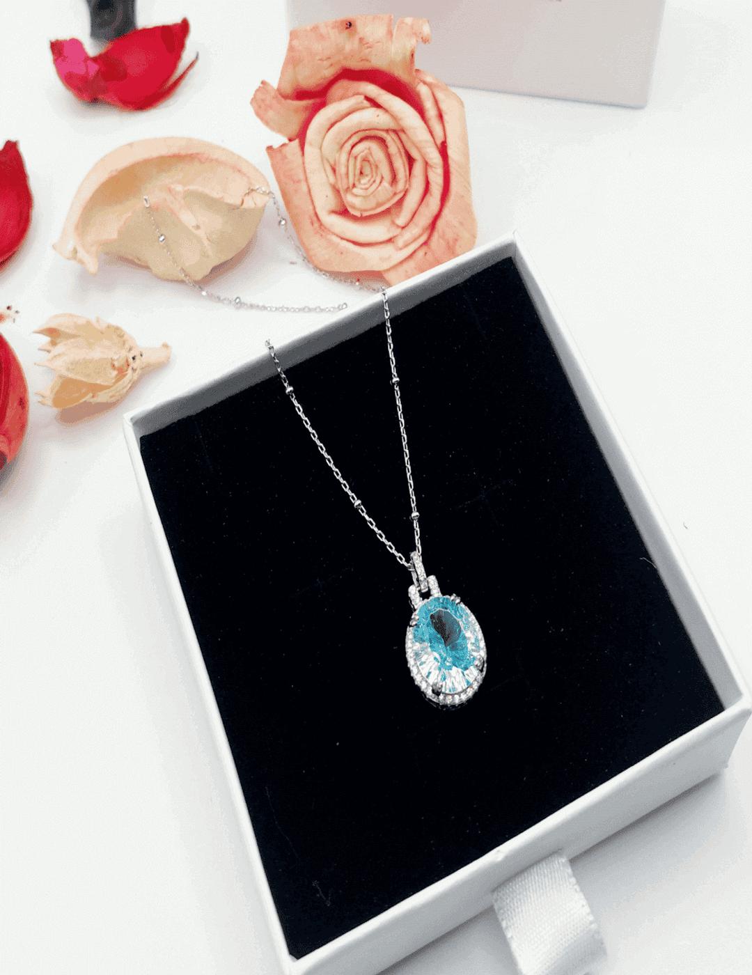 Blue And Me S925 Silver Necklace