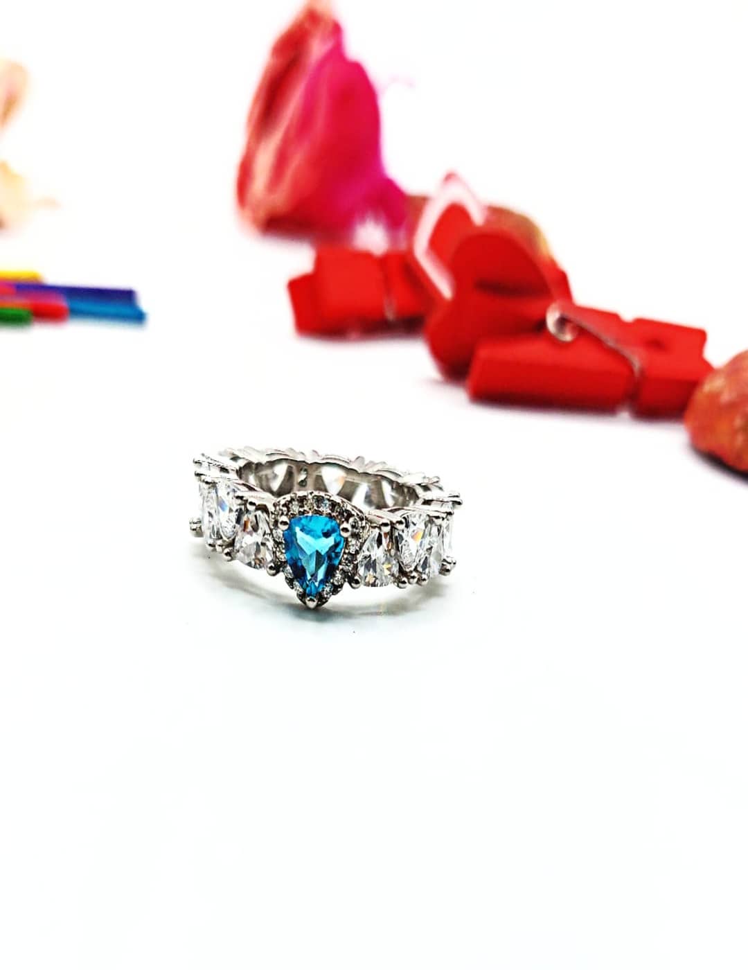 Blue Drop Royal Ring