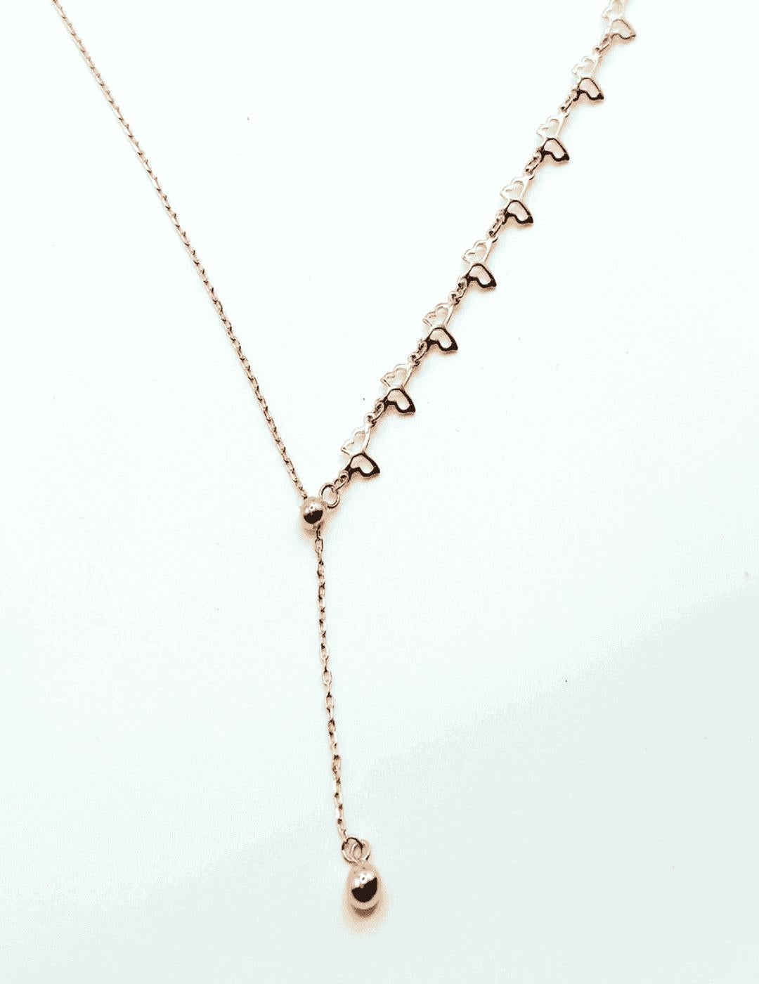 Butterfly Series - Adjustable Rose Gold - Chokar - Long Necklace S925 Silver Necklace