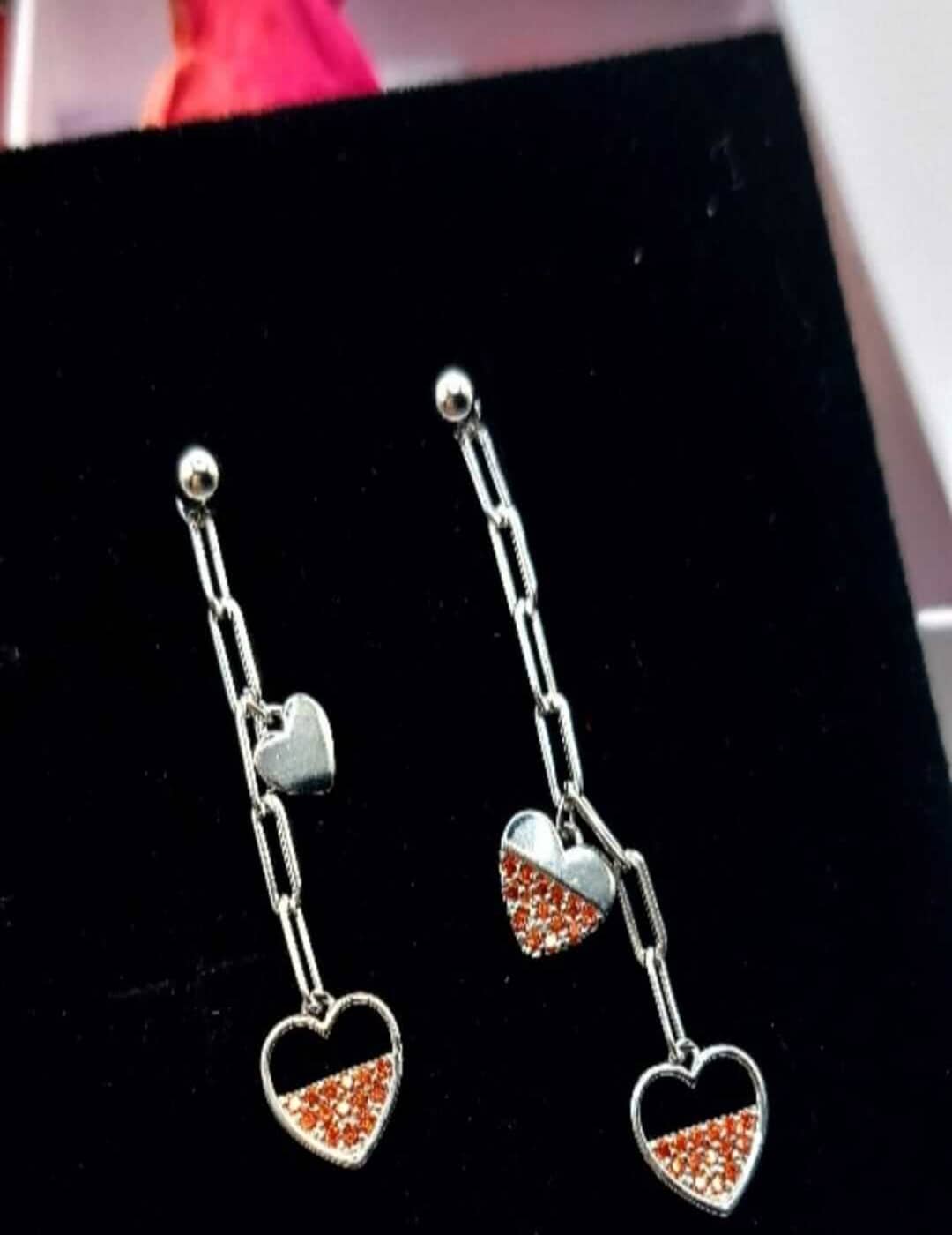 Casual Hearts S925 Silver Earring