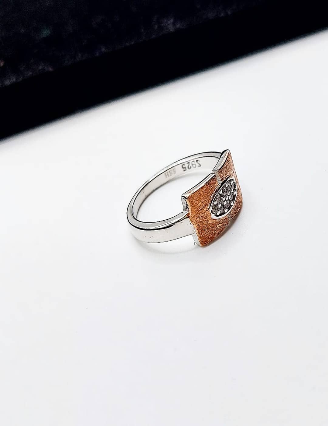 Copper Finish Unique Ring Series - 4