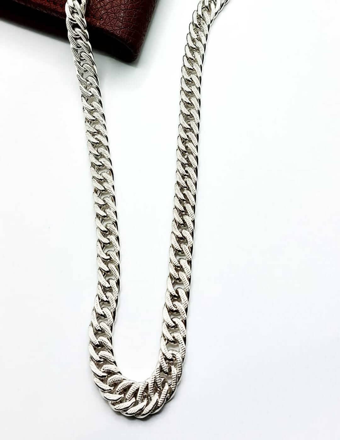 Cuban Link Close Links S925 Silver Men Chain