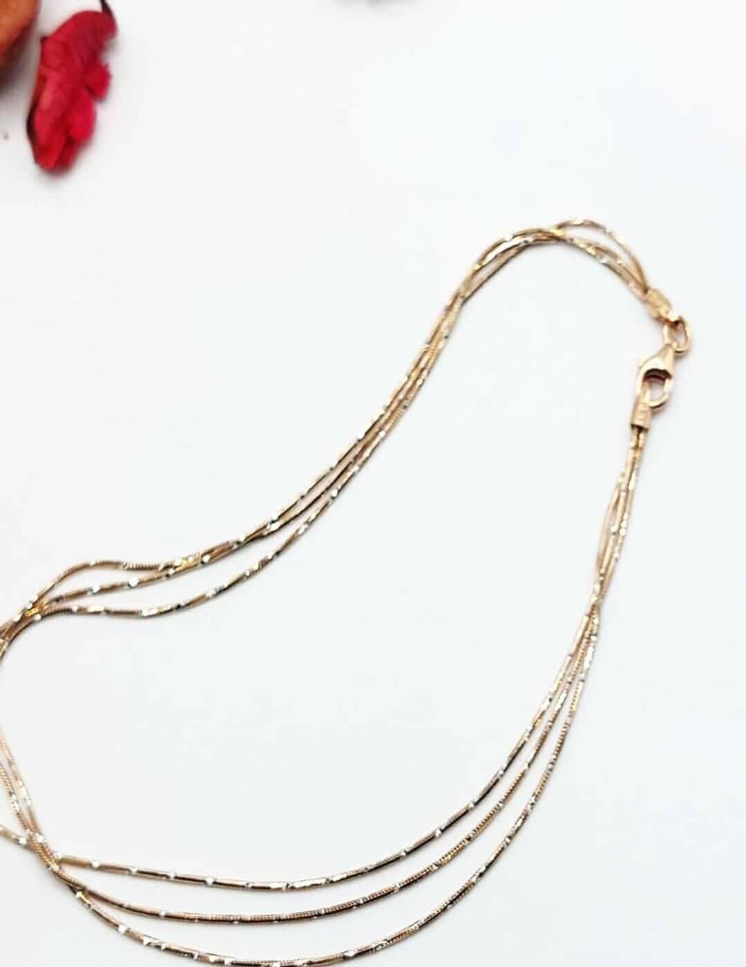 Dainty And Strong - Multiline S925 Silvernecklace