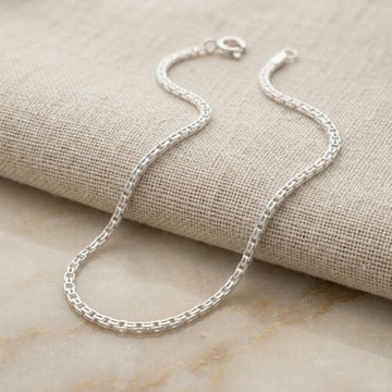925 Sterling Silver Women's Anklet Chain - 10 Inch-1236-4-9