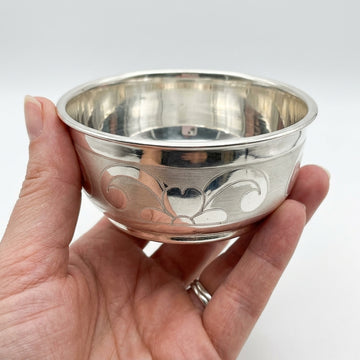 Auspicious Real Silver Baby Bowl | Prasad Offering-1046-28-3