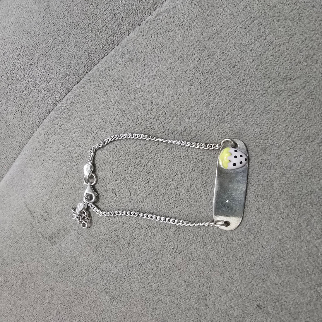 Kids Gold-Toned Sterling Silver Bracelet-344-4-6