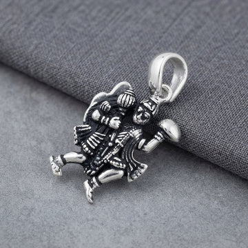 Divine 925 Sterling Silver Hanuman Pendant-1274-2-4