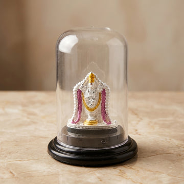 999 silver Venkateswara Idol for Car & Home Mandir-32800
