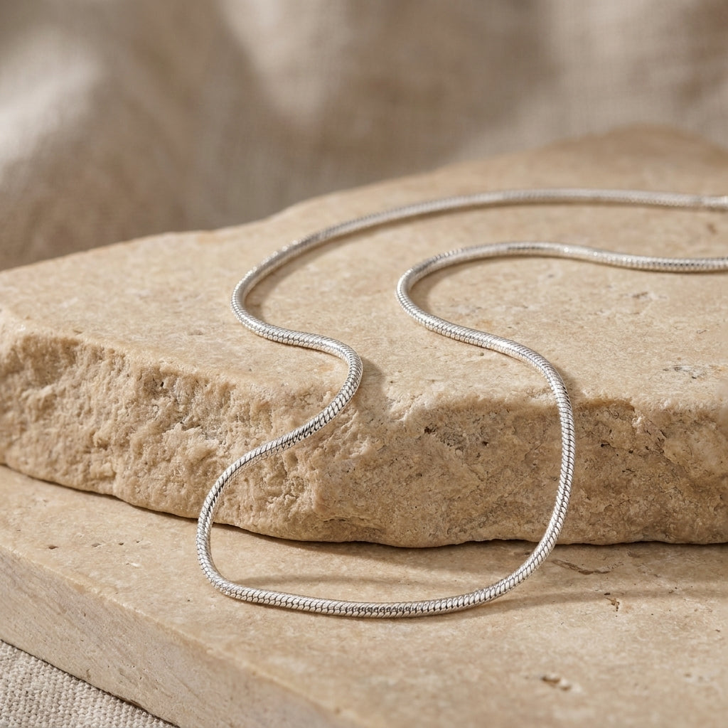 925 Silver Snake Chain for Women & Kids-990-8-1