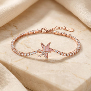 Sparkle Star 925 Silver Tennis Bracelet | Women's-1103-5-1