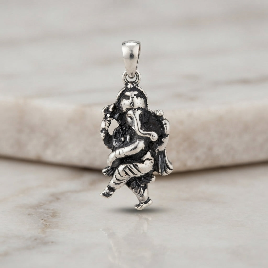 Lord Krishna Silver Pendant - Divine Charm-1300-4-0