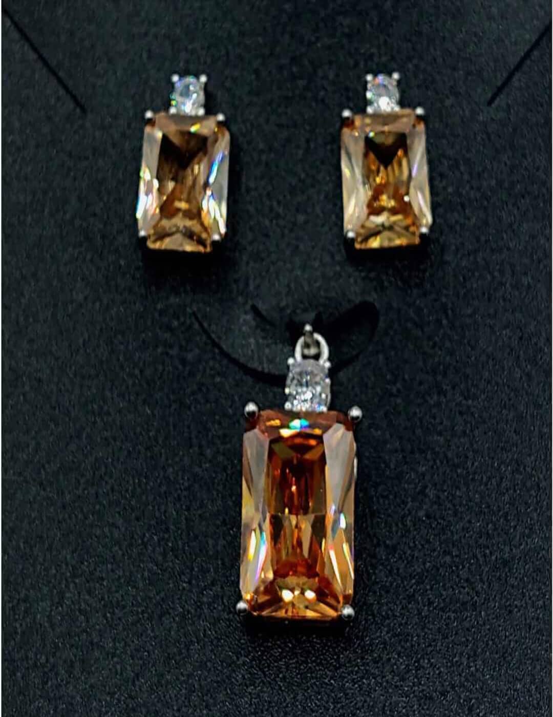 Dusk Is My Style S925 Silver Pendant Set