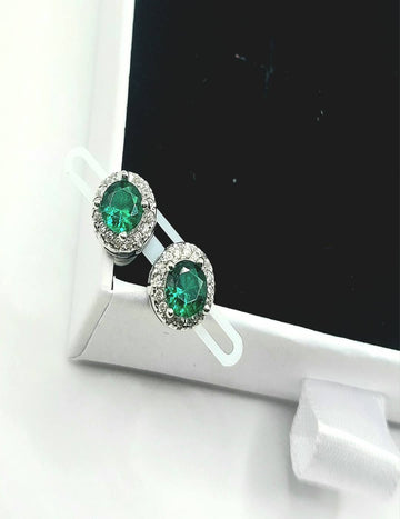 Green Stone S925 Silver Bracelet