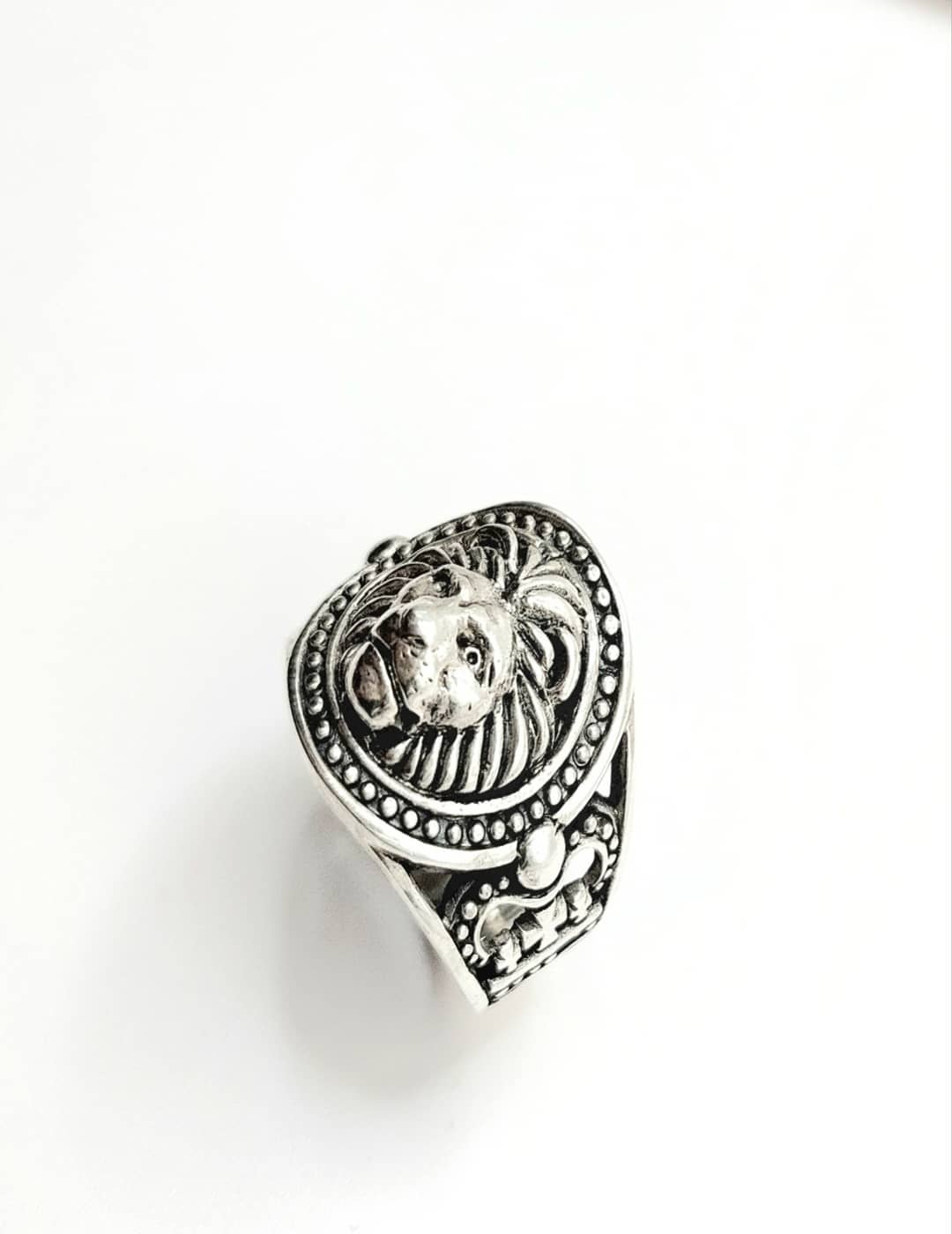 Lion Ring S925 Silver Men Ring