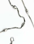 Long Single Bead S925 Silvernecklace