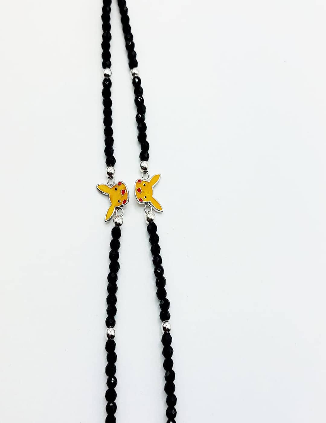 Pikachu Bracelet - Anklet Pair S925 Silver