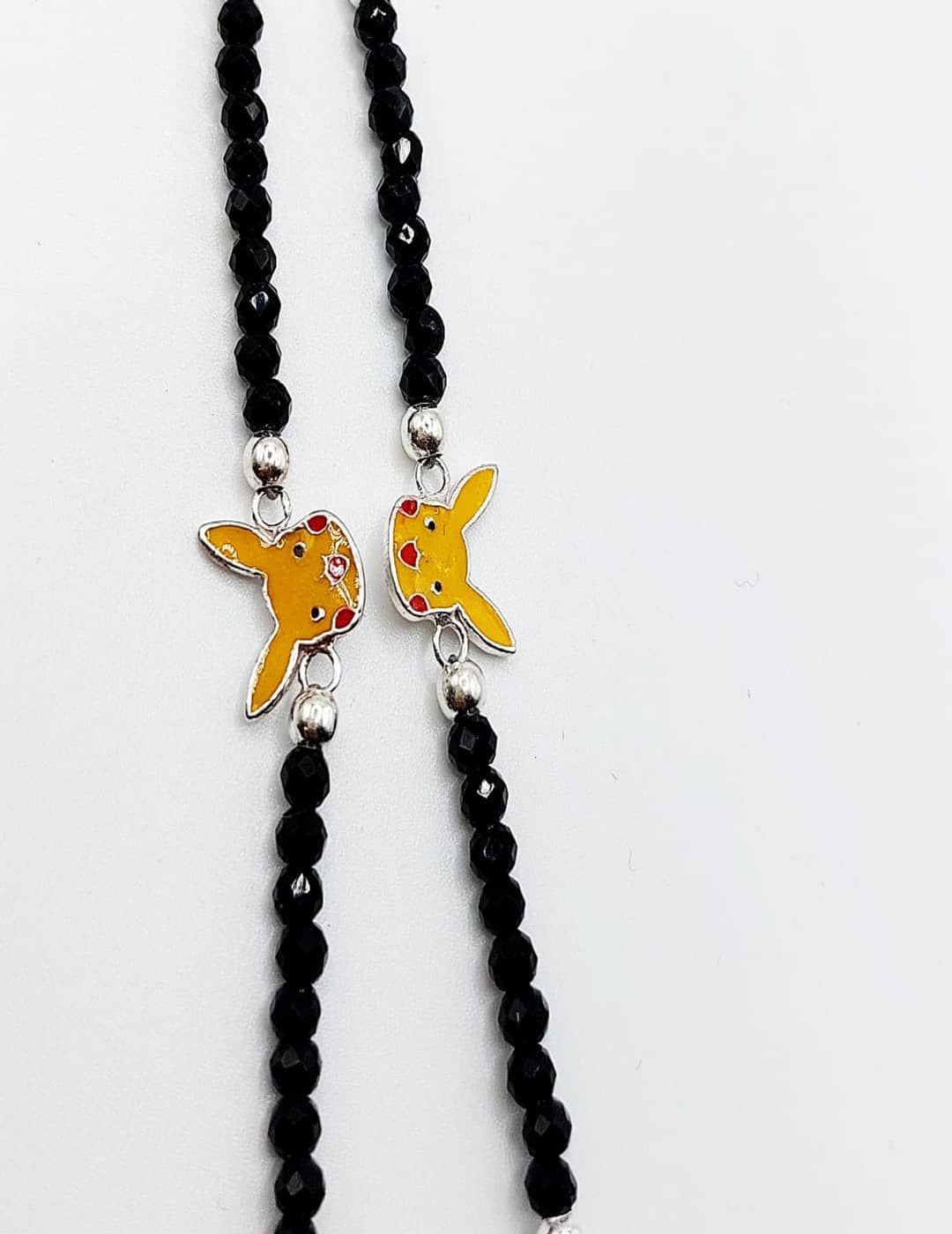 Pikachu Bracelet - Anklet Pair S925 Silver