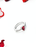 Red Heart Dainty Ring