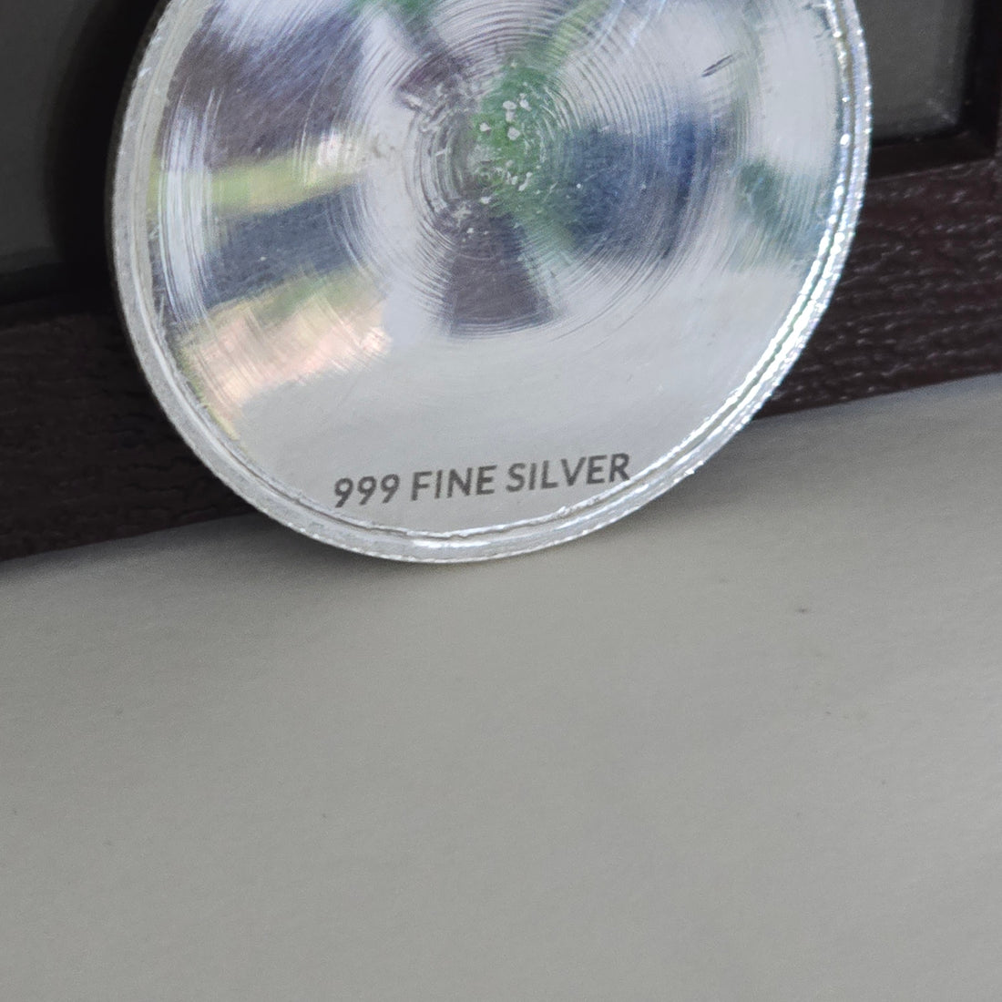 10g Custom Engraved Real Silver Coin (999 Pure) - Personalized Gift