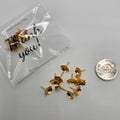 Real Silver Flower - Gold-Finished Jewelry Return Gift