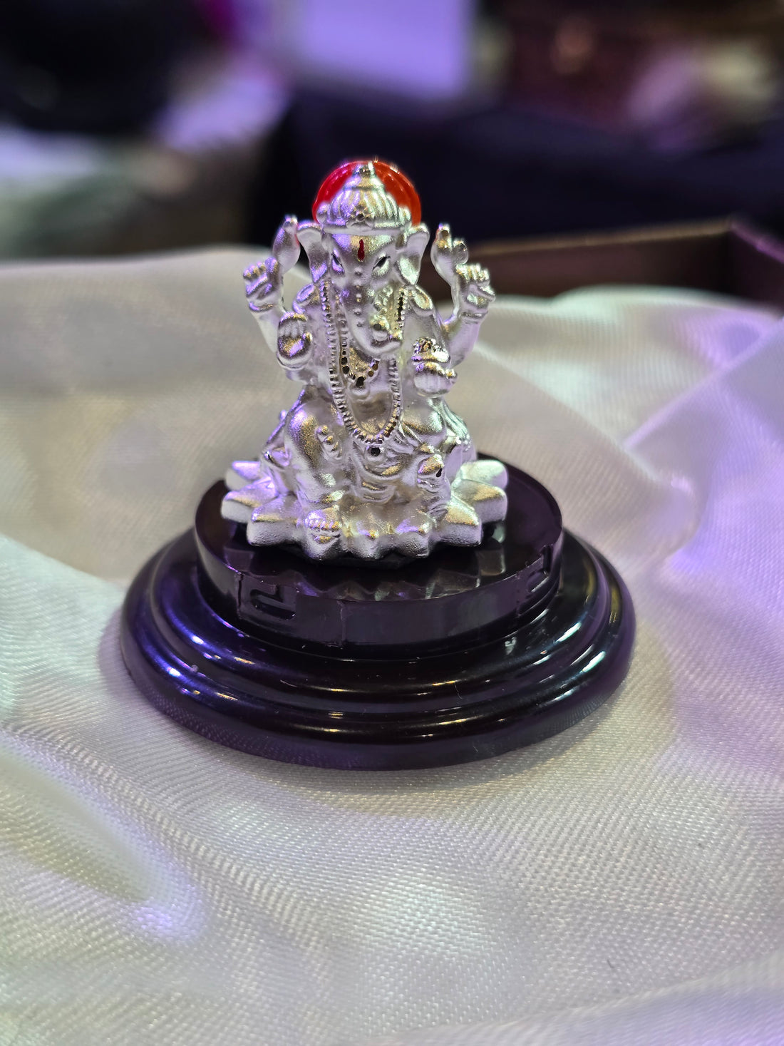 EI Ganesh 999 silver idol