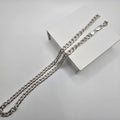 925 Sterling Silver Curb Link Chain Necklace - Solid Silver Men's Jewelry