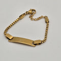 Personalized Name Curb Chain Bracelet Waterproof Stainless Steel Affordable Luxury Gift