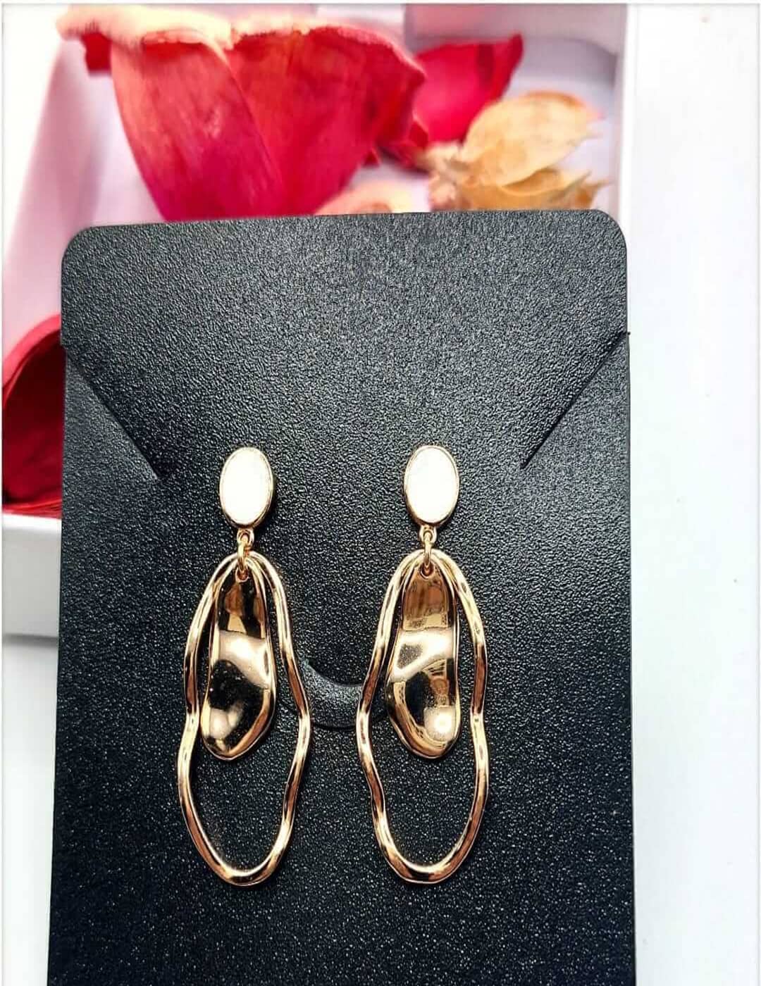 Rose Gold Hangings S925 Silver Earring